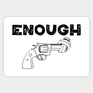 Knotted Gun Enough Wear Orange End Gun Violence Awareness Magnet